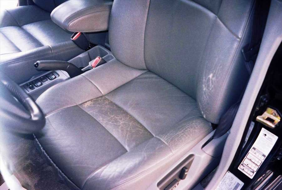 Interior car Damage under Sun