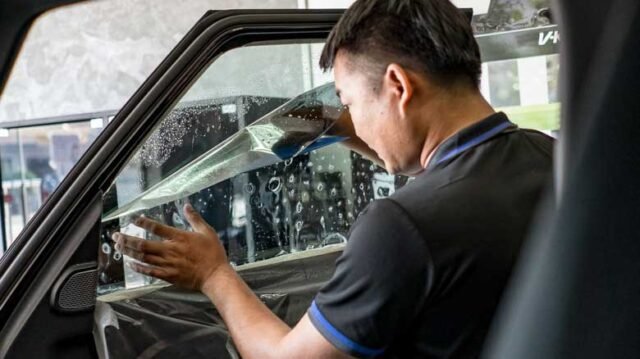 DIY Window Tinting
