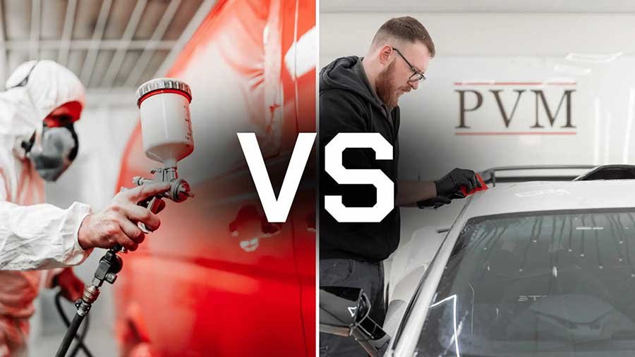 Vinyl Wrap vs Custom Paint